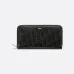 D-ior Zip - Around Wallets In Signature Pattern With Branded Elegance For Stylish Organization #A50110