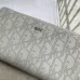 D-ior Zip - Around Wallets In Signature Pattern With Branded Elegance For Stylish Organization #A50110