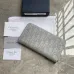 D-ior Zip - Around Wallets In Signature Pattern With Branded Elegance For Stylish Organization #A50110