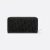 D-ior Zip - Around Wallets In Signature Pattern With Branded Elegance For Stylish Organization #A50110