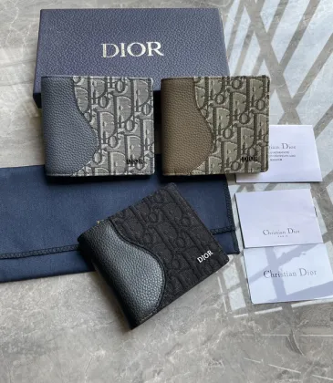 D-ior Wallet Size:11.5×9.5×3cm #A48348