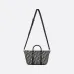 D-ior Black Oblique Pattern Tote Bag With Dual Carrying Options  size:31×18×12cm #A54105