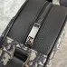 D-ior Round Bag With Iconic Oblique Pattern And Adjustable Strap For Fashion Lovers size:20×20×7cm #A54114