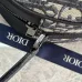 D-ior Round Bag With Iconic Oblique Pattern And Adjustable Strap For Fashion Lovers size:20×20×7cm #A54114