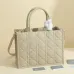 D-ior Lady D - Lite Bag in Beige Quilted Leather With Iconic Charm for Timeless Elegance #A50088