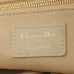 D-ior Lady D - Lite Bag in Beige Quilted Leather With Iconic Charm for Timeless Elegance #A50088
