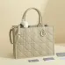 D-ior Lady D - Lite Bag in Beige Quilted Leather With Iconic Charm for Timeless Elegance #A50088