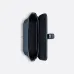 D-ior - Inspired Embossed Leather Crossbody Bag in Navy Blue size:28×18×9.5cm #A53899