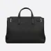 D-ior Men's Leather Briefcase: Sophisticated Design for the Modern Professional size:42×27.5×17cm #A53545