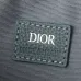 D-ior Embossed Pattern Crossbody Bags In Gray And Black For Sophisticated Accessorizing #A50073