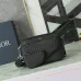 D-ior Embossed Pattern Crossbody Bags In Gray And Black For Sophisticated Accessorizing #A50073