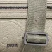 Elegant D-ior Embossed Leather Crossbody Bag With Adjustable Strap For Timeless Style #A50080