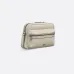 Elegant D-ior Embossed Leather Crossbody Bag With Adjustable Strap For Timeless Style #A50080
