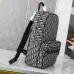 D-ior Oblique Pattern Backpack With Functional Pockets For Modern Luxury Travel And Daily Use #A50077