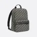 D-ior Oblique Pattern Backpack With Functional Pockets For Modern Luxury Travel And Daily Use #A50077
