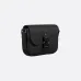 Black D-ior Messenger Bag With Embossed Patterns For Fashion Forward Looks size:23×18×6cm #A54116