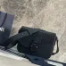 Black D-ior Messenger Bag With Embossed Patterns For Fashion Forward Looks size:23×18×6cm #A54116