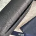 Black D-ior Messenger Bag With Embossed Patterns For Fashion Forward Looks size:23×18×6cm #A54116