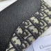 Elegant D-ior Long Wallet with Signature Patterns and Premium Leather Craftsmanship #A50106