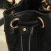 D-ior Bucket Bag in Black Quilted Leather With Gold Hardware for Sophisticated Style #A50087