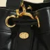 D-ior Bucket Bag in Black Quilted Leather With Gold Hardware for Sophisticated Style #A50087