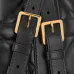 D-ior Bucket Bag in Black Quilted Leather With Gold Hardware for Sophisticated Style #A50087