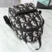 D-ior Oblique Pattern Backpack With Compact Design For Fashion - Forward Daily Use #A50075