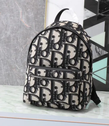 D-ior Oblique Pattern Backpack With Compact Design For Fashion - Forward Daily Use #A50075