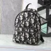 D-ior Oblique Pattern Backpack With Compact Design For Fashion - Forward Daily Use #A50075
