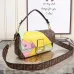 Fendi Baguette Artist Print Canvas Shoulder Bag 27x15x6cm #A64989