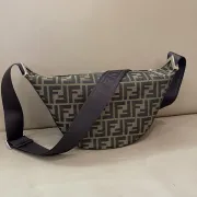 Fendi Monogrammed Bumbag With Adjustable Strap For Fashion - Forward Styles size:33×18×10cm #A54310 Fendi Monogrammed Bumbag With Adjustable Strap For Fashion - Forward Styles size:33×18×10cm #A54310