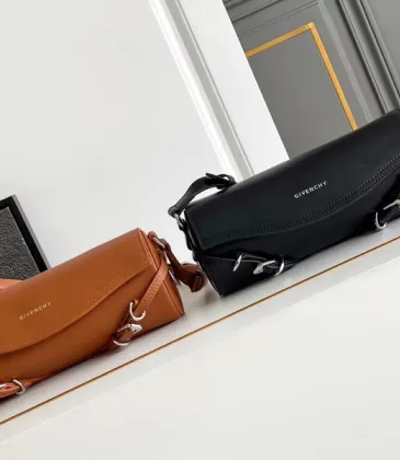 Givenchy Leather Cylinder Crossbody Bags In Dual Tones #A52348