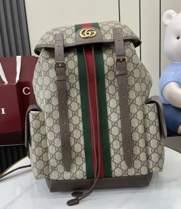 Gucci Ophidia GG Backpack 598140 24×40×16CM #B67929 Gucci Ophidia GG Backpack 598140 24×40×16CM #B67929