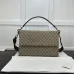 Elegant Gucci Monogram Crossbody Bags In Beige And Black For Timeless Fashion Looks #A49791