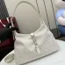 Gucci 863137 Ivory GG Supreme Canvas Hobo Shoulder Bag Adjustable Strap Handbag #A65971