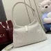 Gucci 863137 Ivory GG Supreme Canvas Hobo Shoulder Bag Adjustable Strap Handbag #A65971