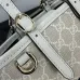 Gucci Canvas Top Handle Crossbody Handbag 855491 | W17.5×H11×D6.5cm #B69313