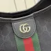 Gucci GG Canvas Web Stripe Bag 860845 Black 25x20x15cm #A62943