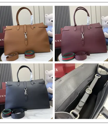 Gucci Leather Travel Duffle Bags In Multiple Colors With Signature Web Straps #A50420 Gucci Leather Travel Duffle Bags In Multiple Colors With Signature Web Straps #A50420
