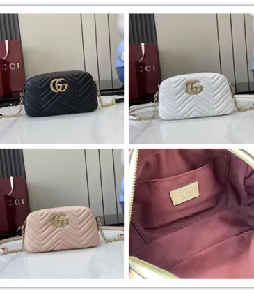 Gucci Original 855273 White Shoulder Bag | 24×13×7 cm Premium Quality Crossbody Bag #A60245