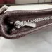 Gucci 875847 Vintage GG Supreme Brown Canvas Silver Chain Underarm Shoulder Handbag #A66008