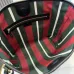 Gucci Beige/Ebony GG Supreme Canvas Bucket Bag with Brown Leather Trim and Adjustable Strap 848881 #A58344