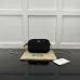 Gucci Black Pebbled Leather GG Marmont Mini Camera Bag with Gold Chain Strap 772759 #A58343