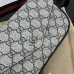 Gucci Canvas Leather Envelope Crossbody Bag 764961 | W13×H22×D4cm #B69315
