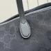 Gucci GG Canvas Tote Bag 867014 Black 55x37x14.5cm #A62929