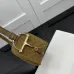 Gucci GG Marmont Half-Moon Shoulder Bag (2 Colors) – Camel Quilted Velvet &amp; Dark Green Leather with Gold-Tone Hardware #A59166