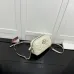 Gucci GG Marmont Mini Shoulder Bag (2 Colors) – White/Black Quilted Leather with Gold-Tone GG Hardware #A59167