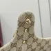 Gucci GG Marmont Quilted Canvas Chain Bag, 31 x 17 x 8 cm #A63212