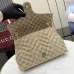 Gucci GG Marmont Quilted Canvas Chain Bag, 31 x 17 x 8 cm #A63212