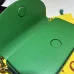 Gucci x Adidas 727791 Green Saddle Bag, Top Quality, 20.5x12x5.5cm #A61846